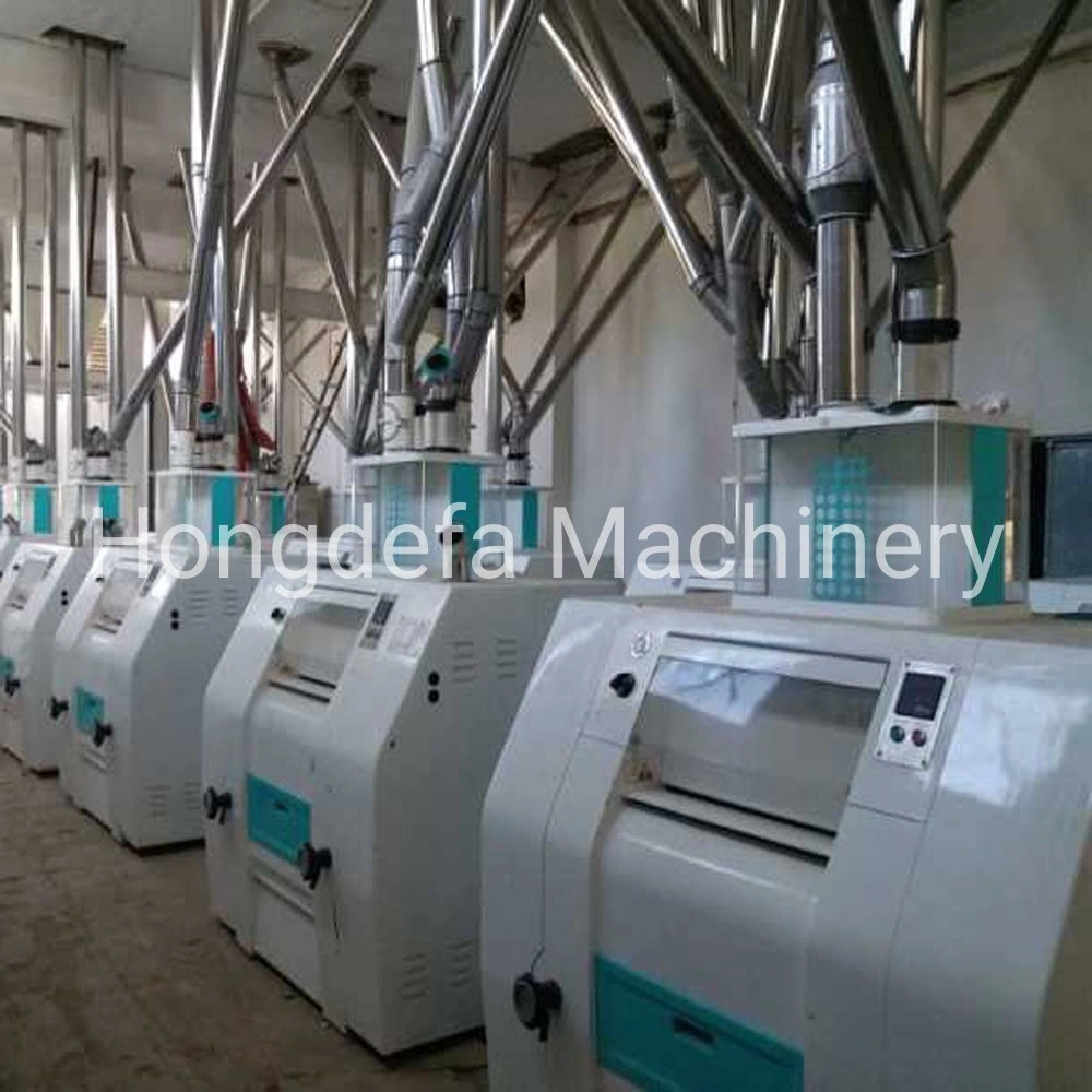 Hongdefa 120t/24h Wheat Flour Milling Machine for Africa Market