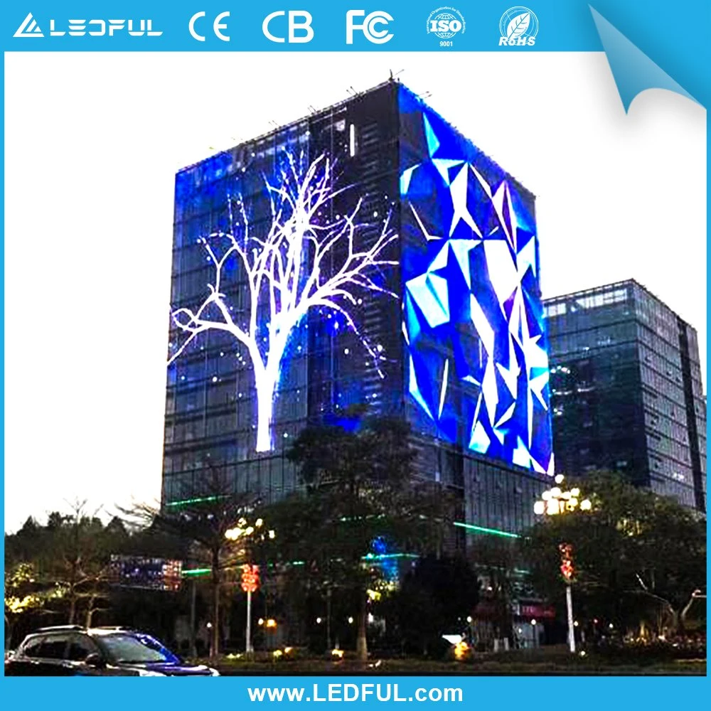 Indoor Outdoor P3.91 P2.8 P1.9 Transparent Digital Advertising Glass Video Wall RGB SMD TV P3.91-7.8 P2.8-5.6 Curtain Window LED Panels Mesh Film Display Screen
