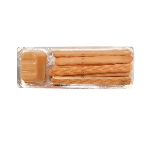 Best Selling Custom Packing Snack Biscuit Finger Shape Stick Milk Chocolate Jam Candy