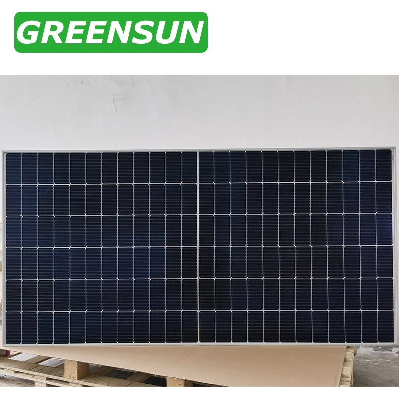 Productos de paneles solares fotovoltaicos monocristalinos Greensun Half Cell 540W 550W 560W