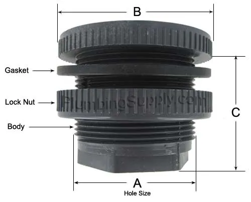 Dual Filling Valve ABS Plastic Toilet Tank Fittings