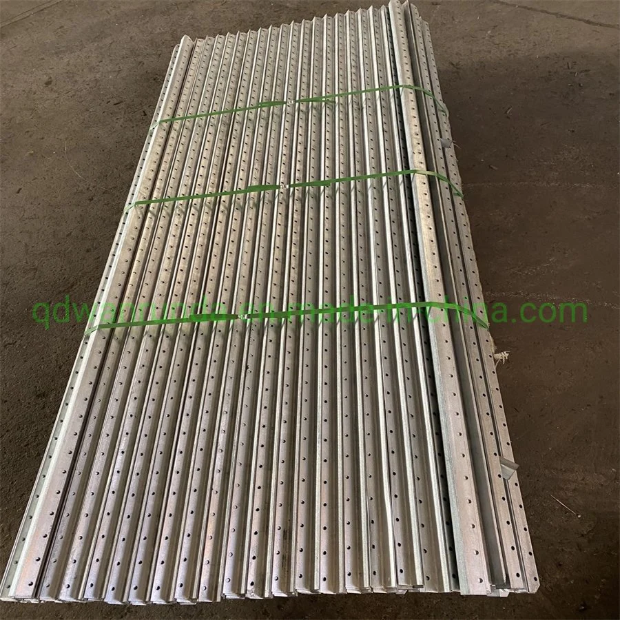 Hot Rolled or Cold Bend Perforated Angle Iron Can Design Different Shape of Holes