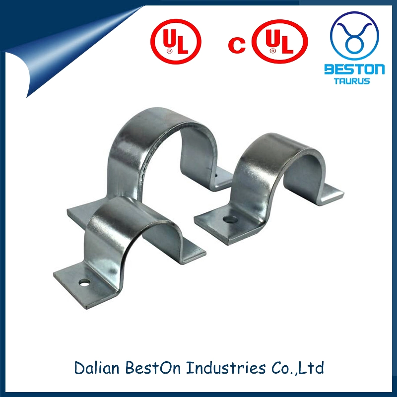 Dalian Beston High-Quality Galvanized Riser Pipe Clamp China Adjustable Band Hanger Riser Clamp Product Free Sample 32 FT-Lb Torque Rating Standard Riser Clamp