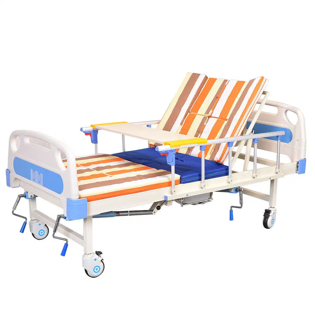 High quality/High cost performance Cheapest Modern Manual Medical Hospital Flat Patient Nursing Bed