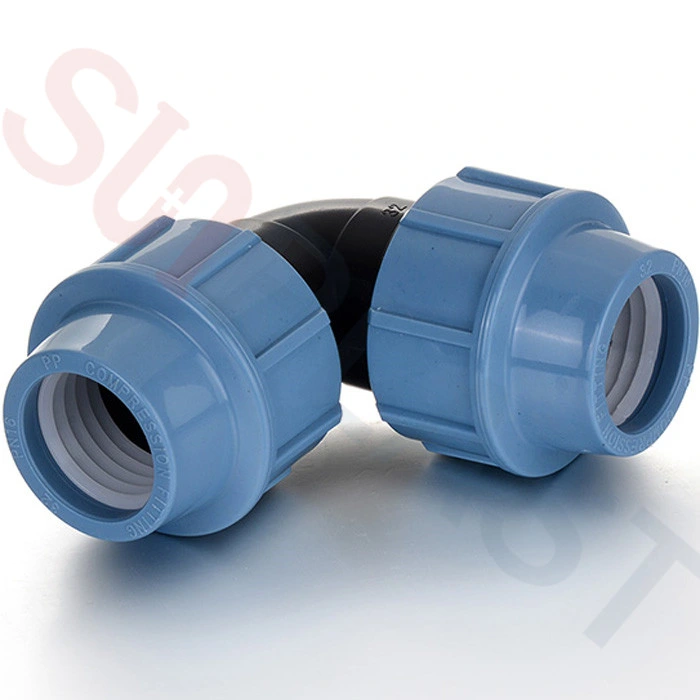 PP PE Compression Elbow HDPE Pipe Fittings Irrigation for Water Supply1 Buyer