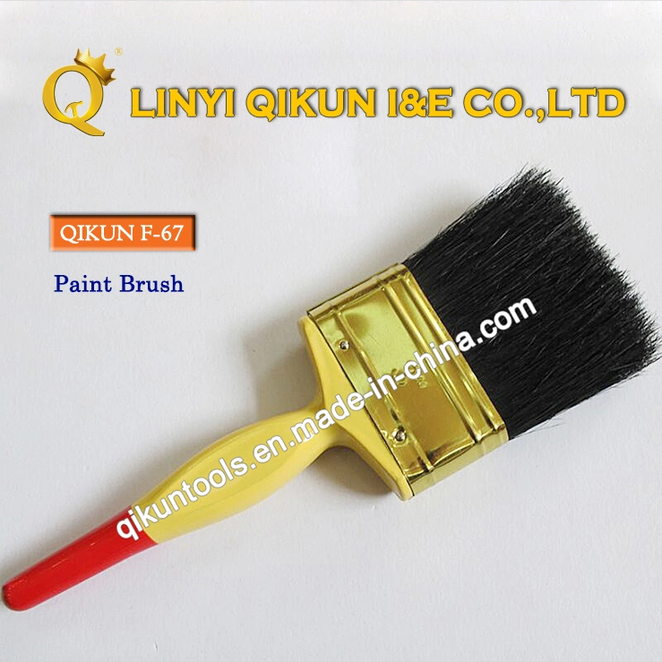 F-67 Hardware Decorate Paint Hand Tools Wooden Handle Bristle Roller Paint Brush