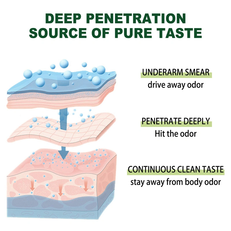 Achselpflege Körpergeruch Entferner Natürliche Pflanzliche Extraktion Anti Schweiß Körper Geruch Entfernen Creme
