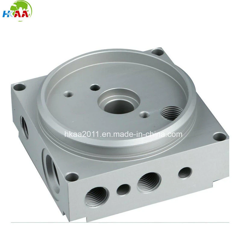 5 Axle CNC Machined Billet Aluminum Base Plate Block for Car Spindle Mount