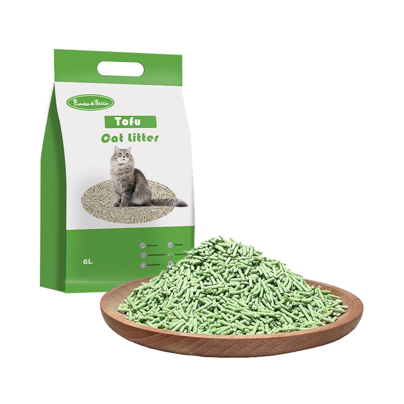 Natural Material Flushable Pet Cat Litter Plant Corn Charcoal Tofu Cat Litter