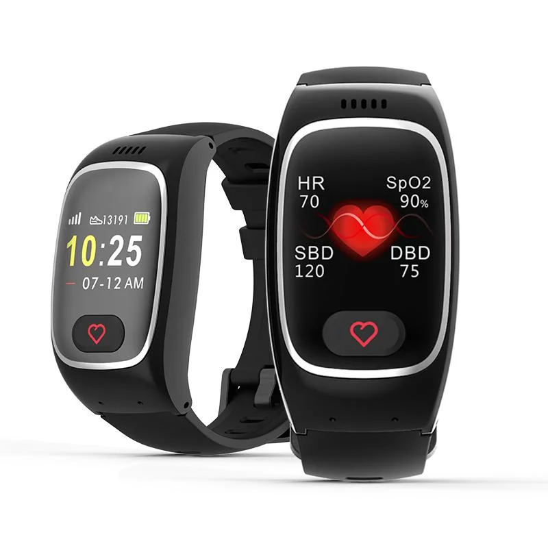 2023 Nueva tendencia 4G Smart Watch para ancianos L16 GPS Smartwatch electrónico reloj de color teléfono niños 4G TFT Barra TPU