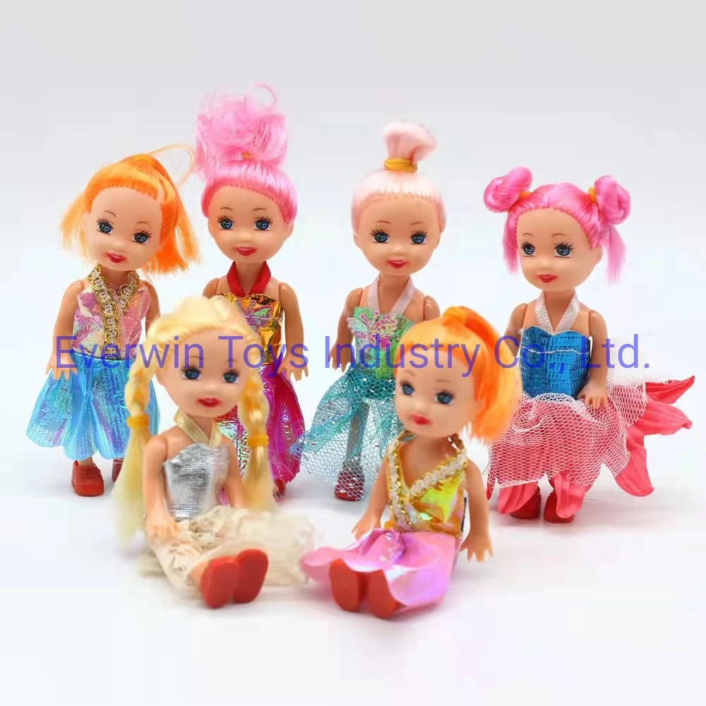 Presentes Little Mini Doll Princess Kelly Girl Toy Kindergarden