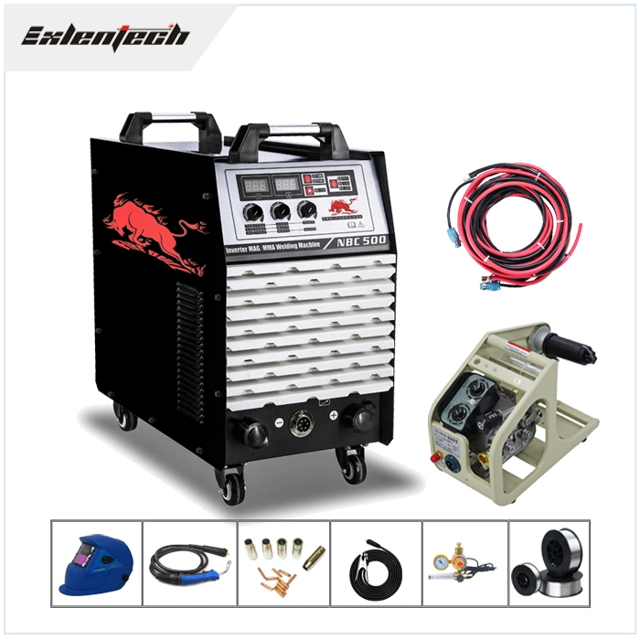 Inversor de CC MIG/Mag/CO2 Maquinaria de soldadura con protección de gas