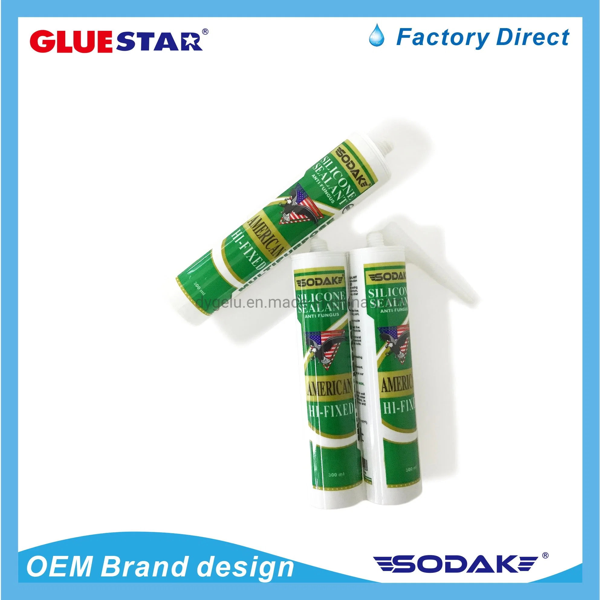 Top Quality RTV Acetic Cure Silicone/Construction Sealant