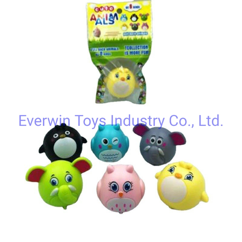 Plastic Toys Kids Toy Mini Inertia Animal Toys