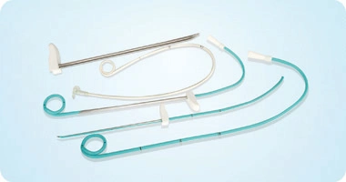 Schwein-Tail-Katheter Urindrainage Ureteraler Stent