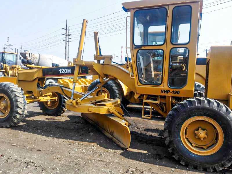 Used 120h Grader Original Cat Japan Made in Good Condition