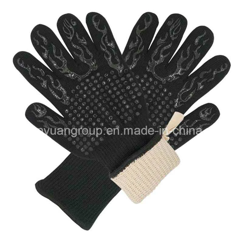 Manufacturer Heat Resistant Anti-Slip Kitchen Grill Industrial Labor Work Gloves