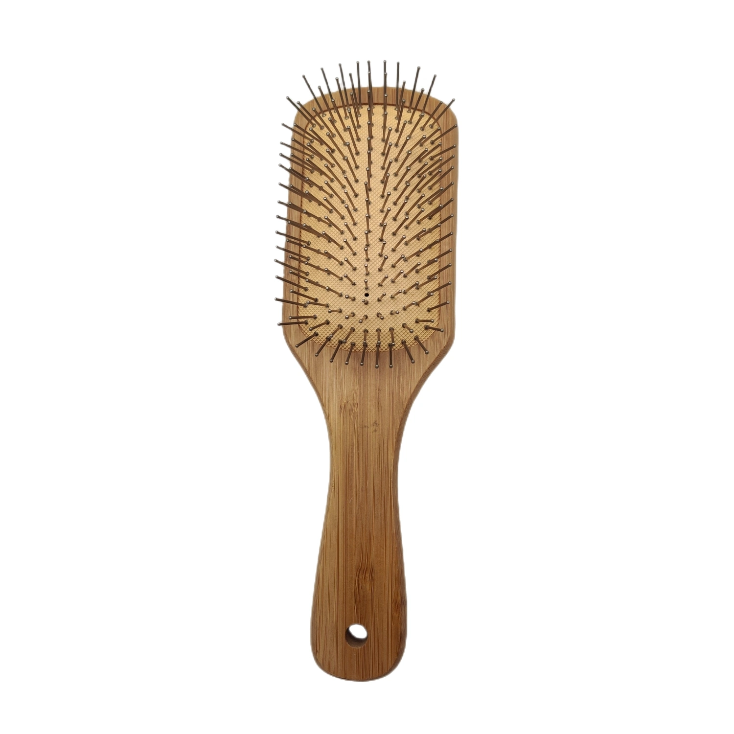 Factory Selling Paddle Customized Scalp Needle Bamboo Hair Brush and Comb Private Label Hair Brush