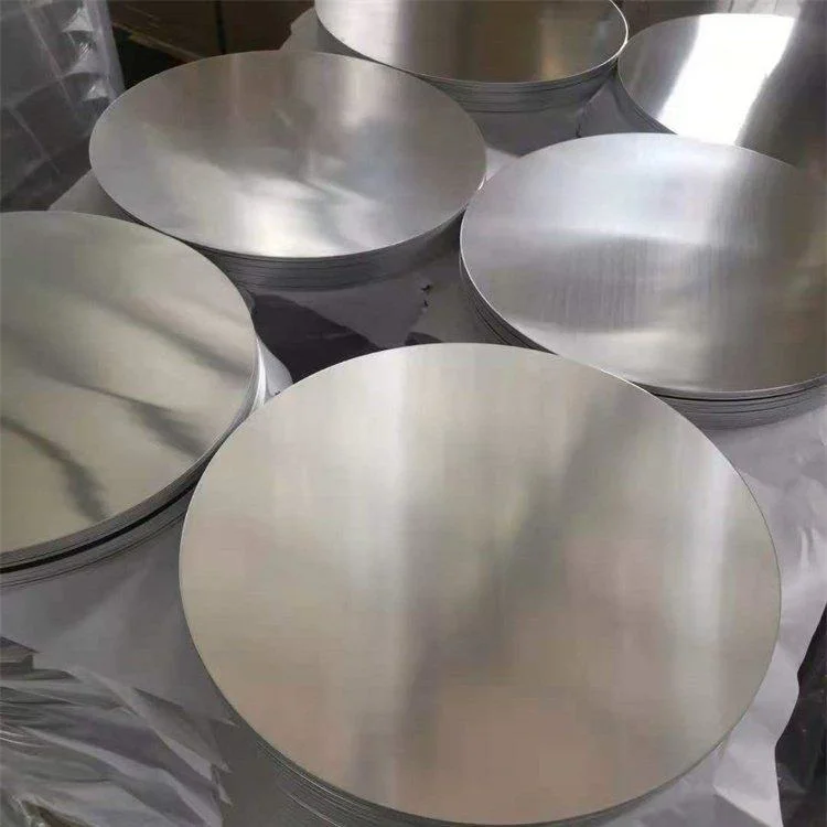 La fabricación de laminados en frío en China el precio de 0,5 mm o 1H12, 3003 Círculo de aluminio 3005 Círculo de lámina de aluminio 3105 Círculo de aluminio de cocina