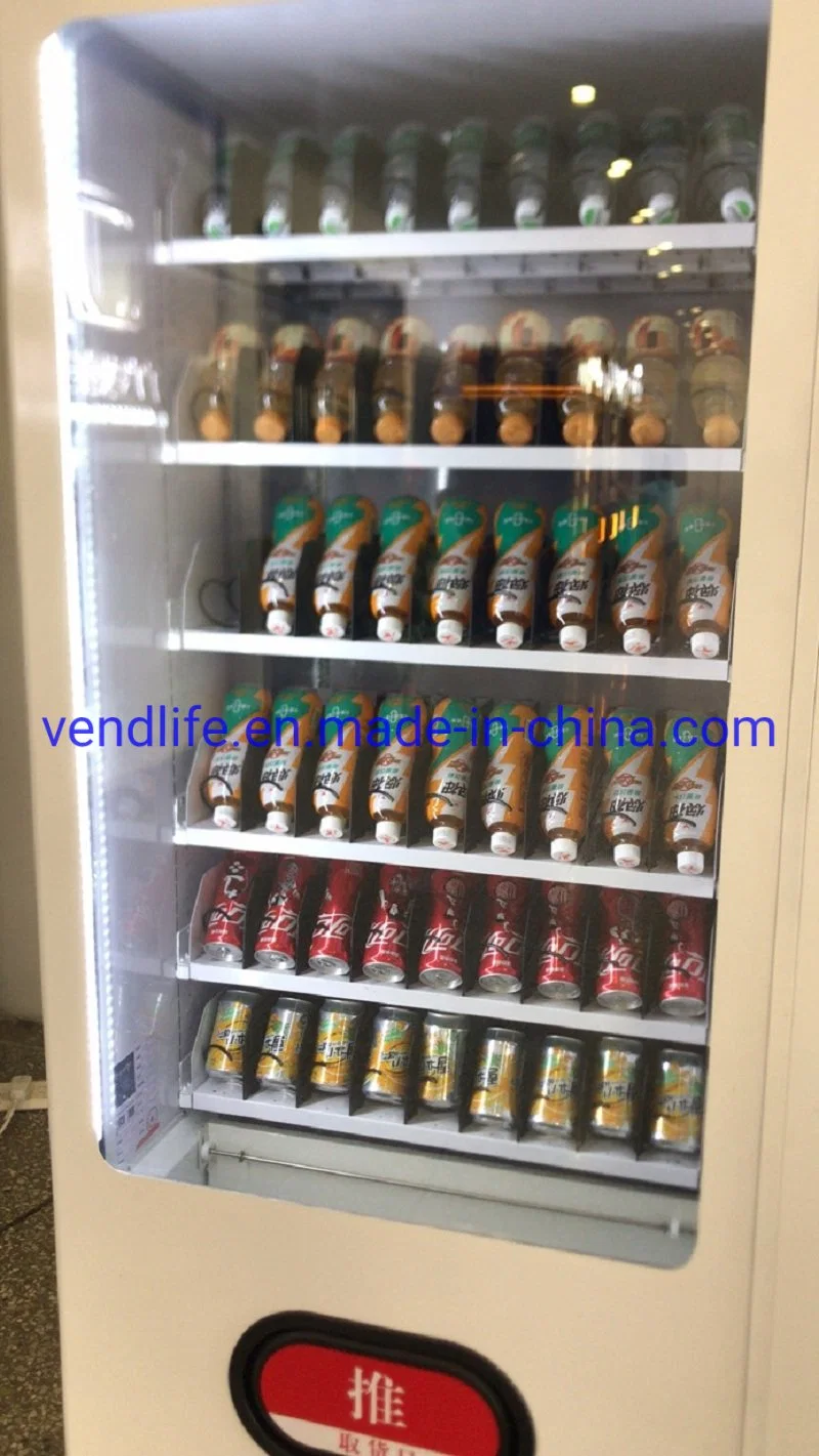 Vendlife máquinas de venda automática de cacifo Fast Food refeição pequeno lanche de comida quente Máquina de Venda Directa para o Office