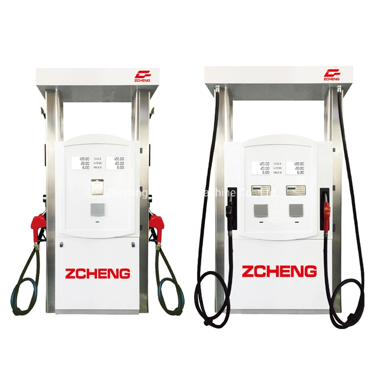 Zcheng 2 Nozzle in Front Fuel Pump Popular in Africa Market