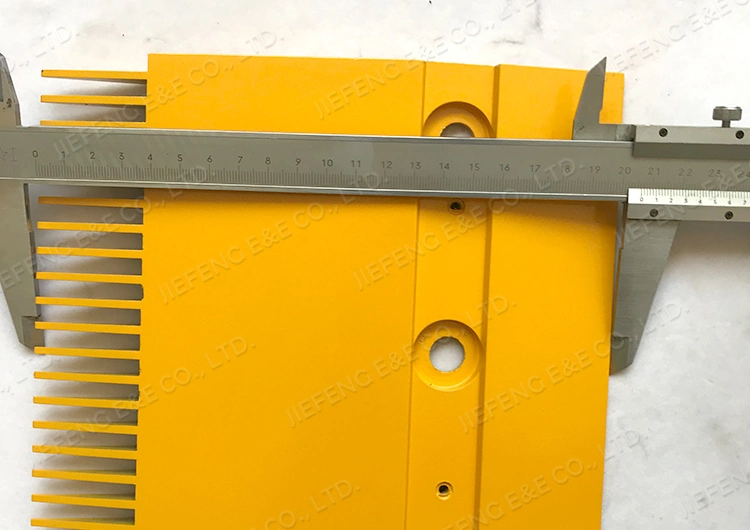 Km5236480h02 A7 Yellow Escalator Comb Plate Escalator Parts