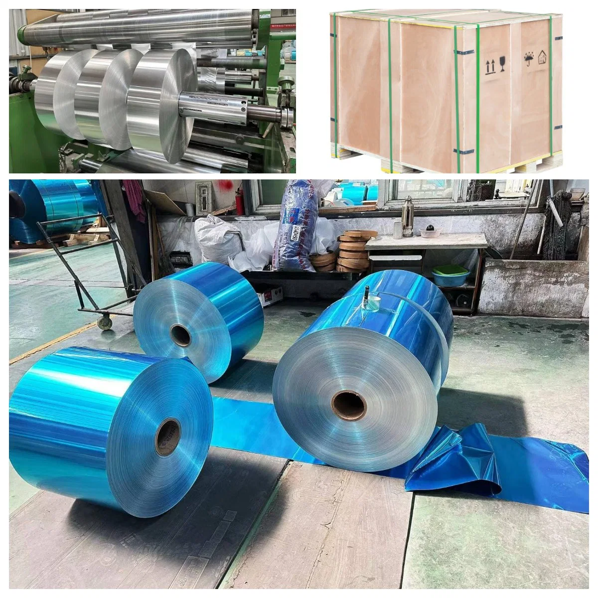 Mill Finish Aluminum Roll 1060 1100 3003 3004 5005 5052 6063 6061 0.8mm Thick Aluminum Coil Strip Foil