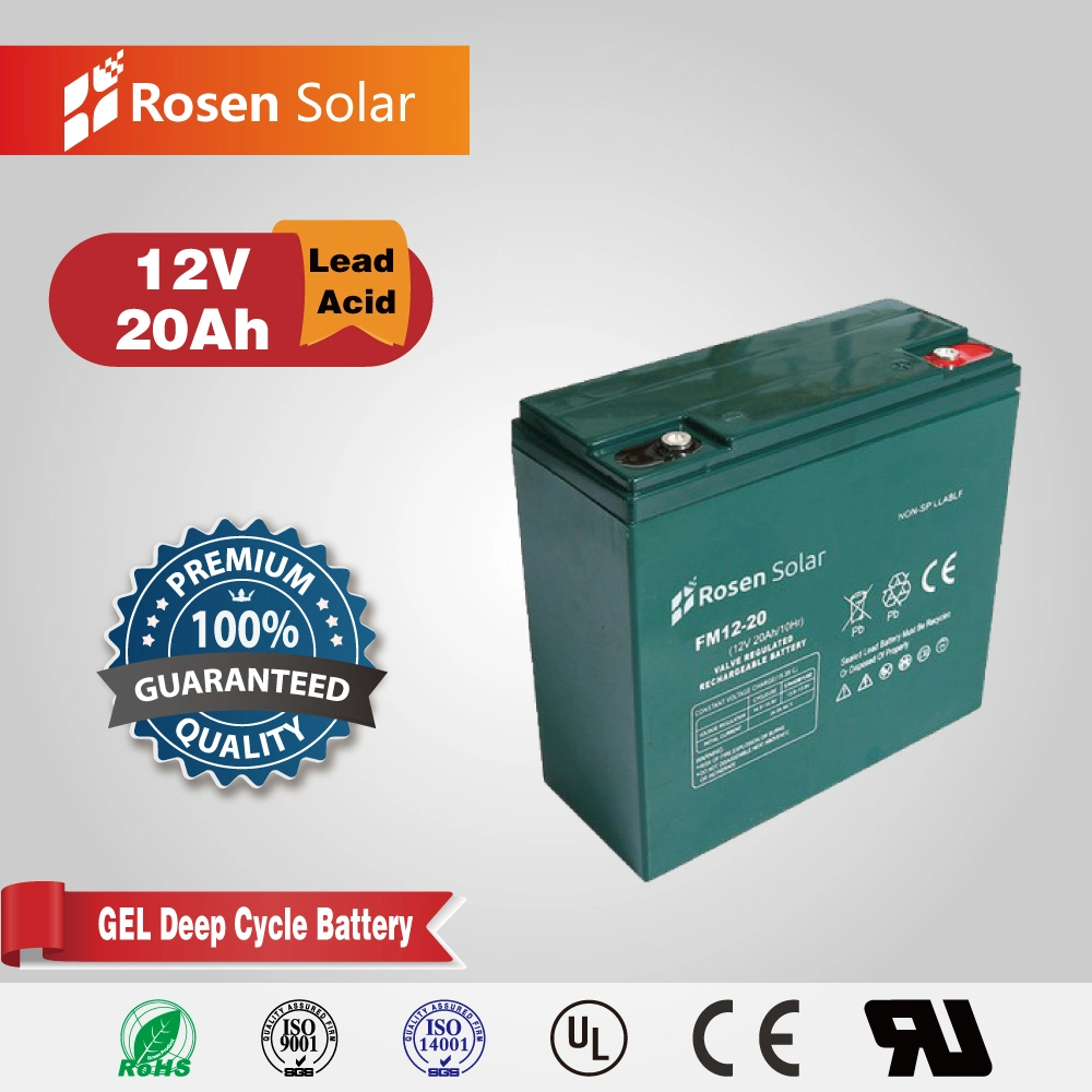 OEM 12V 20ah Battery Gel 12 Volt Lead Acid Battery Bank