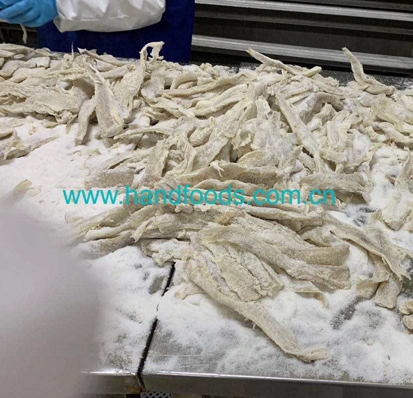 Good Quality Seafood of Dry Salted Pollock Fillet Heathly Product