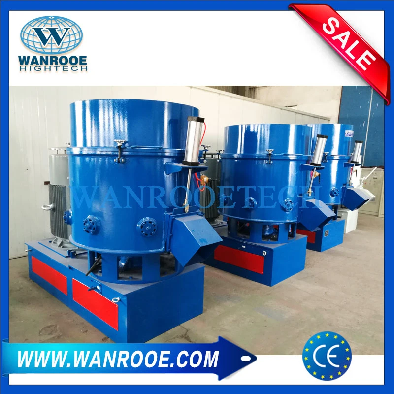 High Speed Waste Plastic Film Agglomerator Woven Bag Compactor Machine