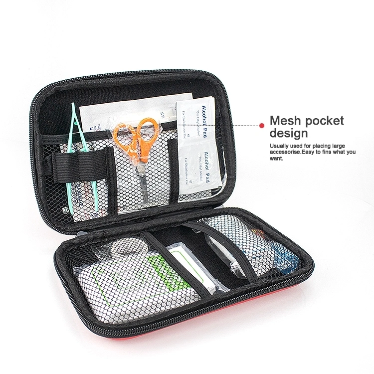 Waterproof Outdoor Emergency Medical Kit Set Bag with Supplies Hard EVA First Aid Case