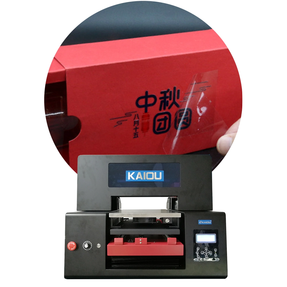 XP600 Heads A3 Size Digital Flatbed LED UV Dtf Printer