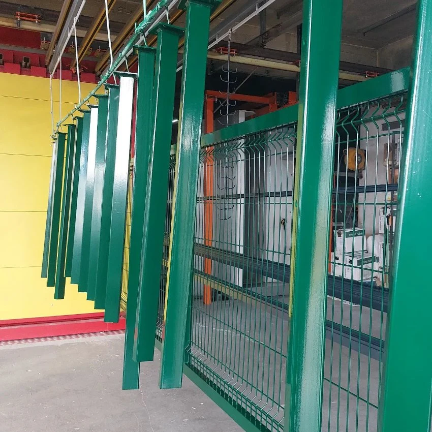 Green Color Ral6005/Ral6028 Polyester Powder Coating for Steel Fence
