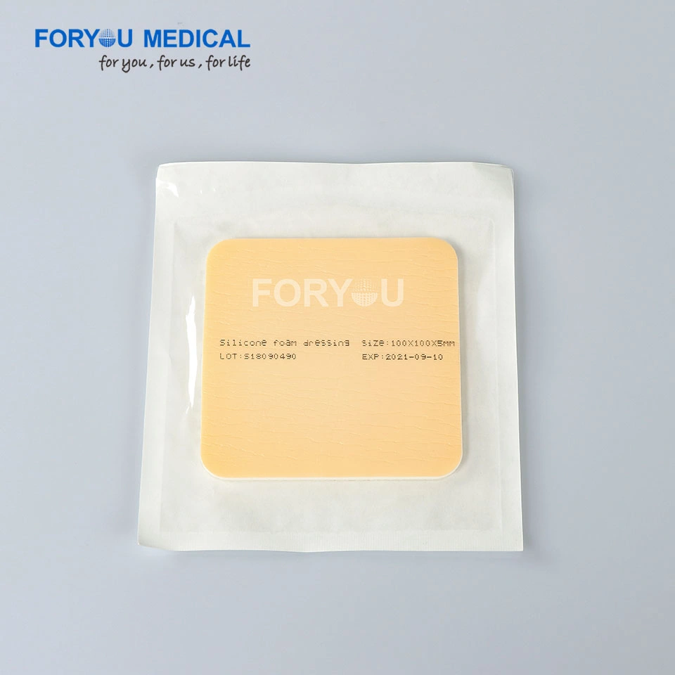 CE/ISO13485/FDA Approved Self-Adherent Silicone Foam Dressing for Sacrum Wound Care-Sfd2022