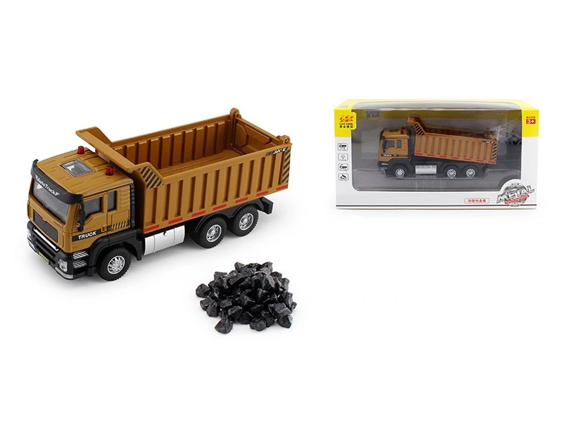 Ziehen Sie Zurück Alloy Car 1: 50 Diecast Auto Spielzeug Container Spielzeug Lkw-Modell