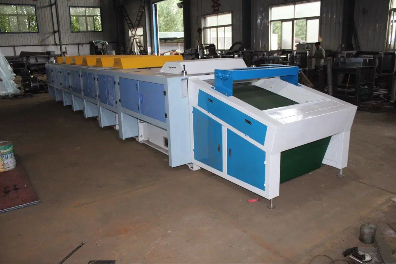 Waste Recycle Old Textile Garment Cloth Fabric Yarn Cotton Fiber Waste Chemical Fiber Recycling Machine