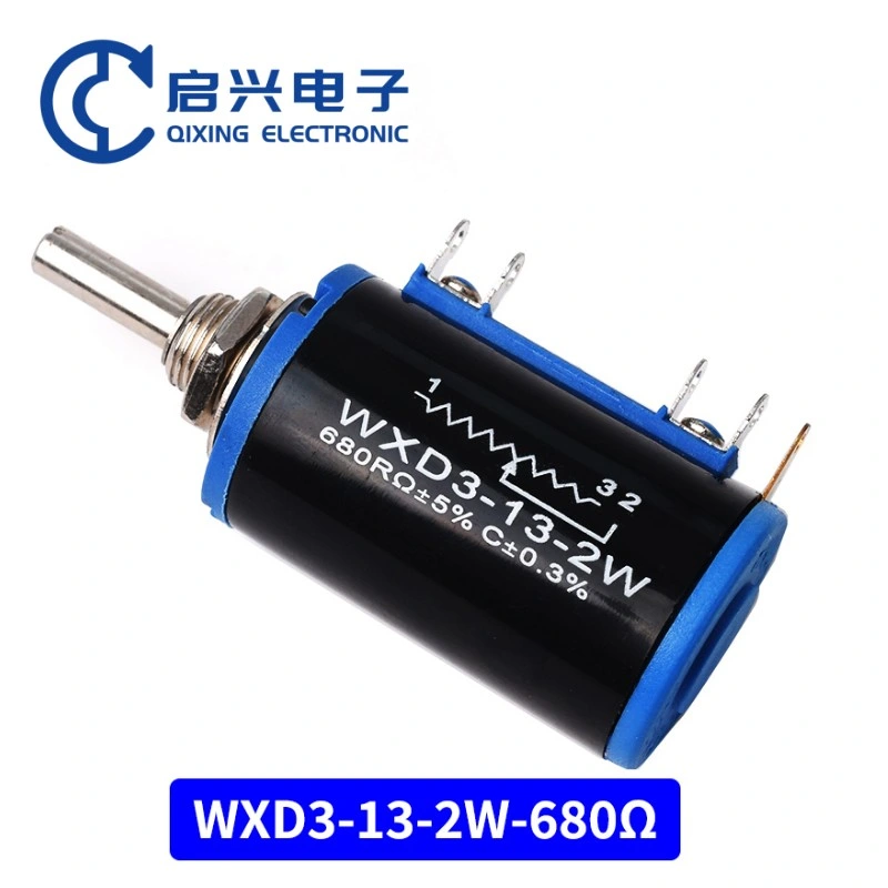 El potenciómetro de bobinado Multiturn Wxd3-13-2W 220 Ohm