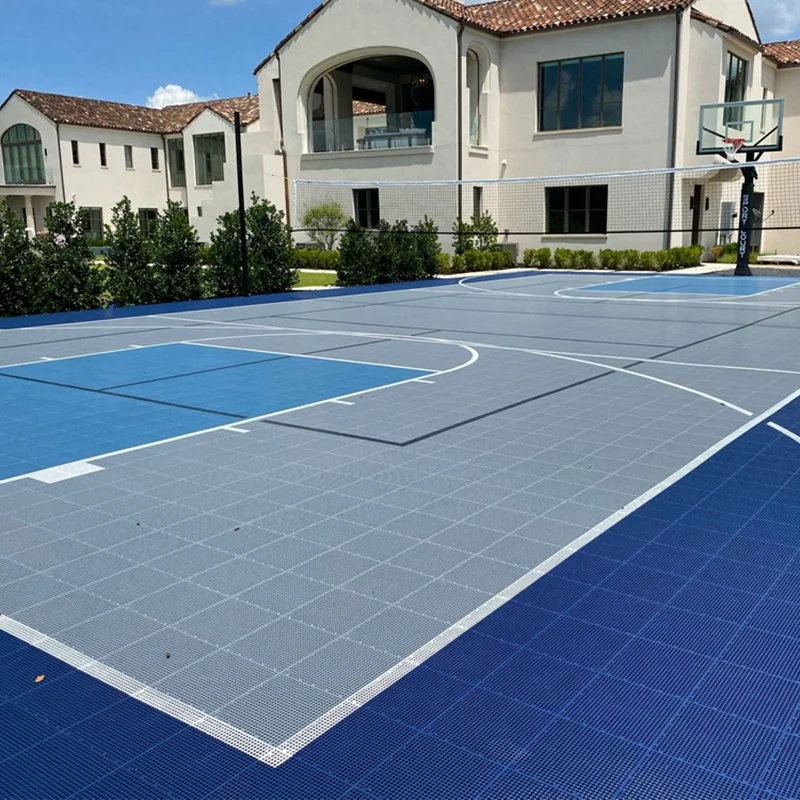 10X22feet Backyard Outdoor Sports Tiles Cost Install Tennis Court Basketball Courts for Sale