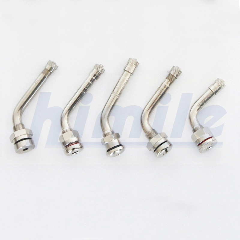 Himile Valve Truck Tyre Wheel Tire Valve Rim Valve OTR Valve Clamp-in Valve Tubeless Nickel/Chrome Plated Valve Tr547D