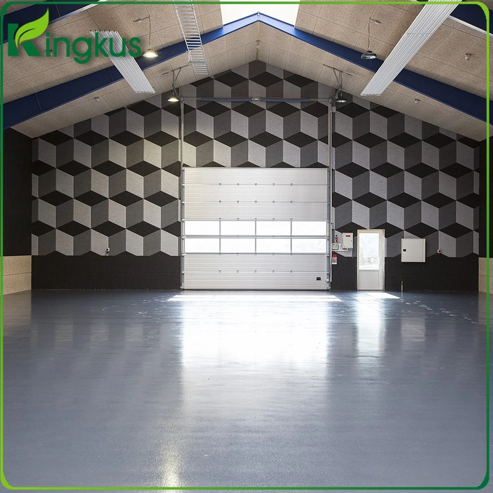 Hexagon Wall Cladding Wood Wool Acousticial Panel