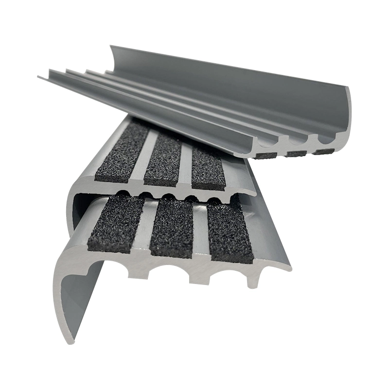 Anti-Rutsch-Teile für Treppenkanten sorgen für Gehsicherheit Aluminiumsteg Nosing