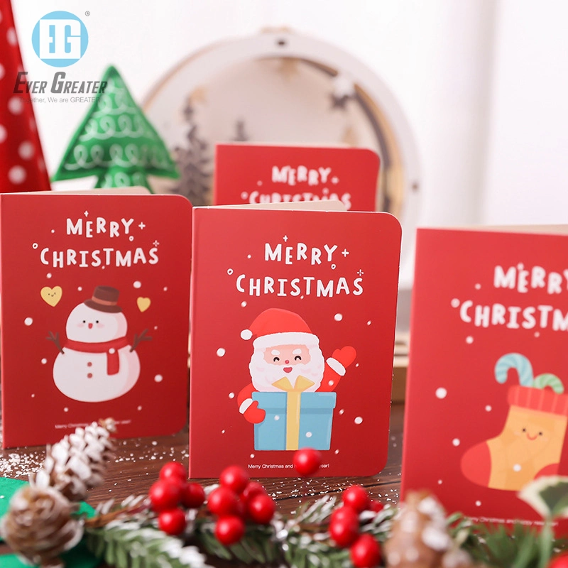 Promoción de Navidad personalizada Tarjetas de regalo impresión de tarjetas de regalo para regalo Envoltura