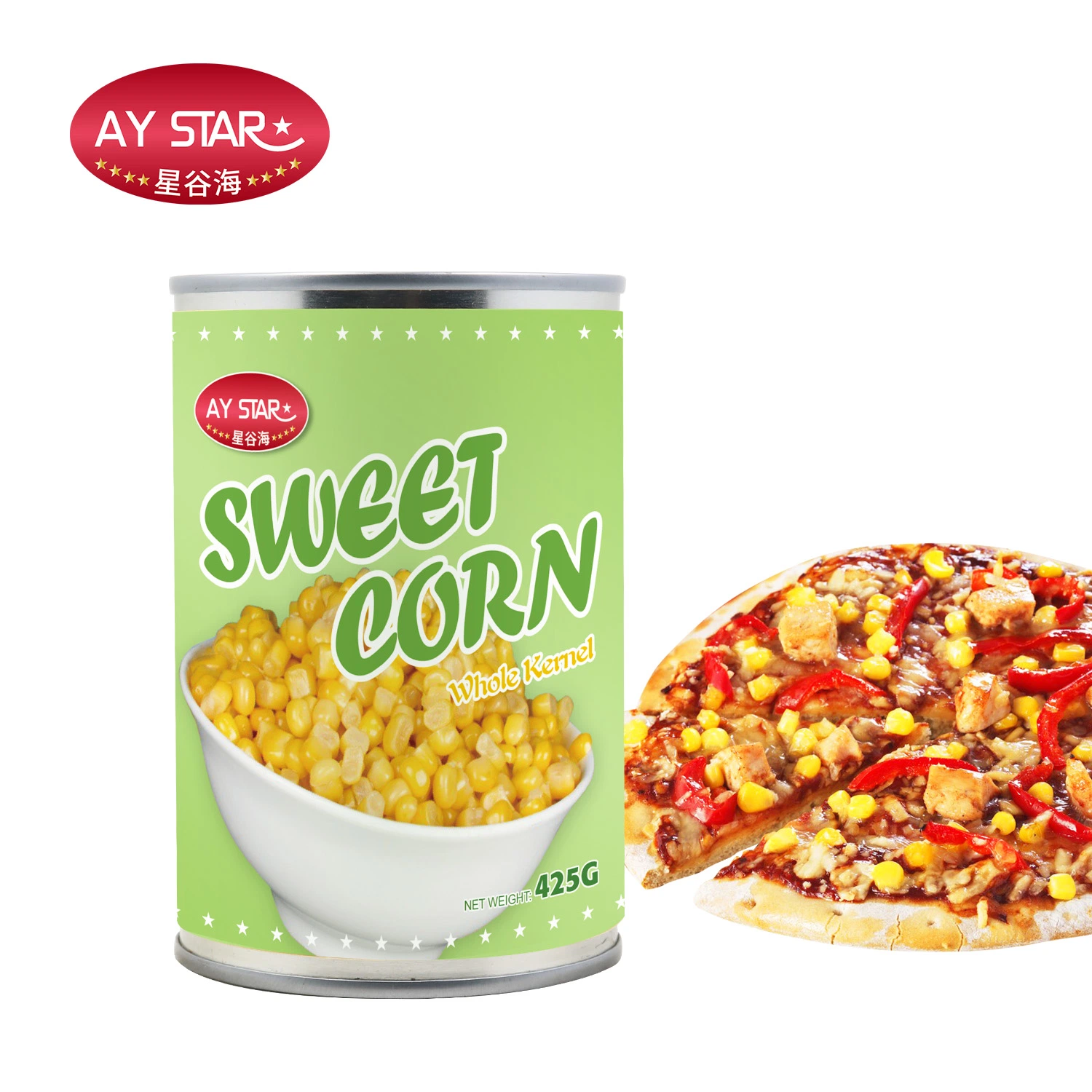 China Manufacturer Private Label OEM Fresh Vegetable Canned Sweet Corn