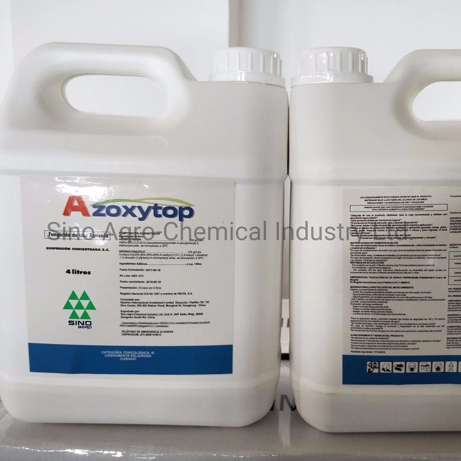 L'azoxystrobine 200g/L + difénoconazole 125g/L Pesticides Sc fongicide