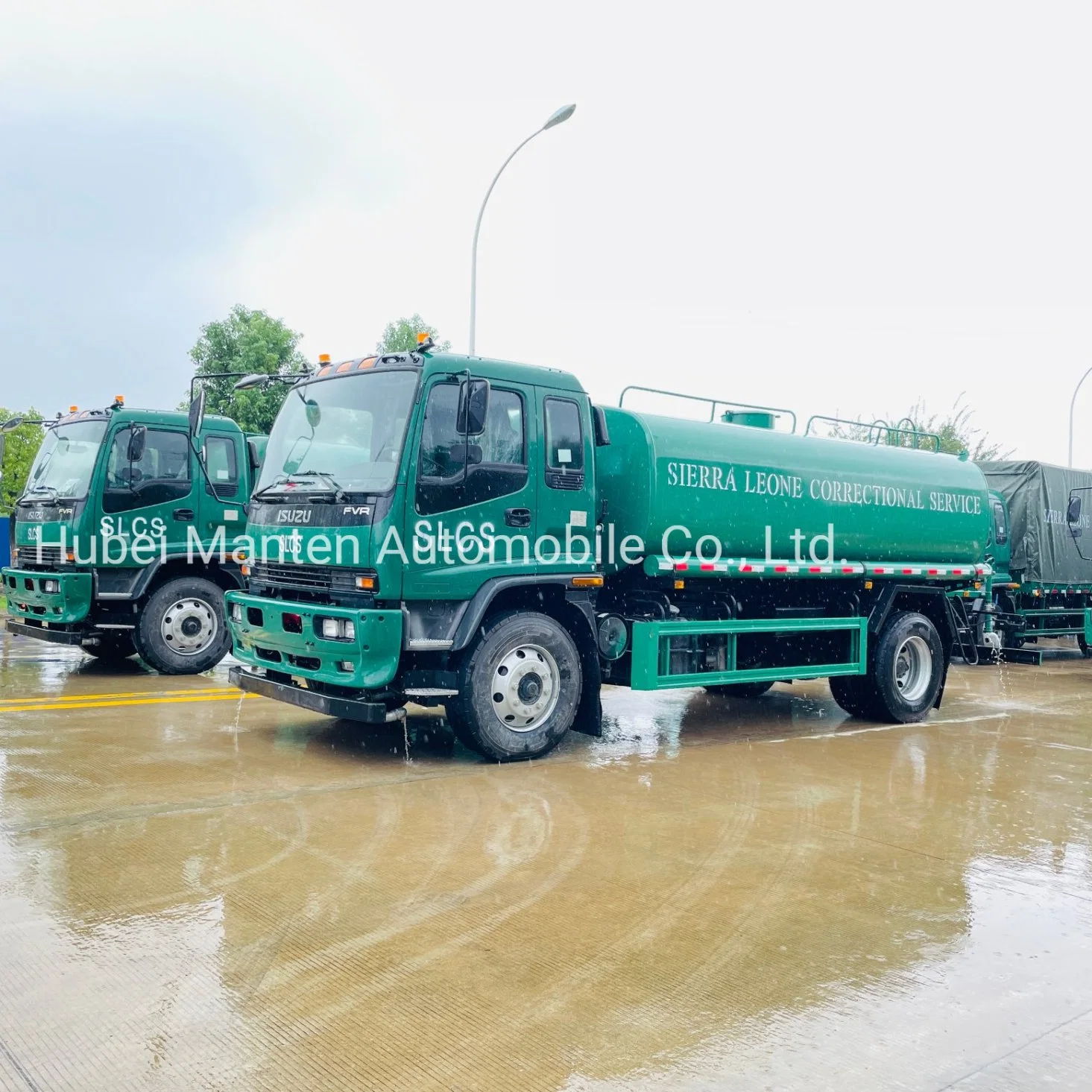 Japan I-Suzu Fvr Water Truck 12000L 15000L 12tons 15tons Water Sprinkler Truck for Sale