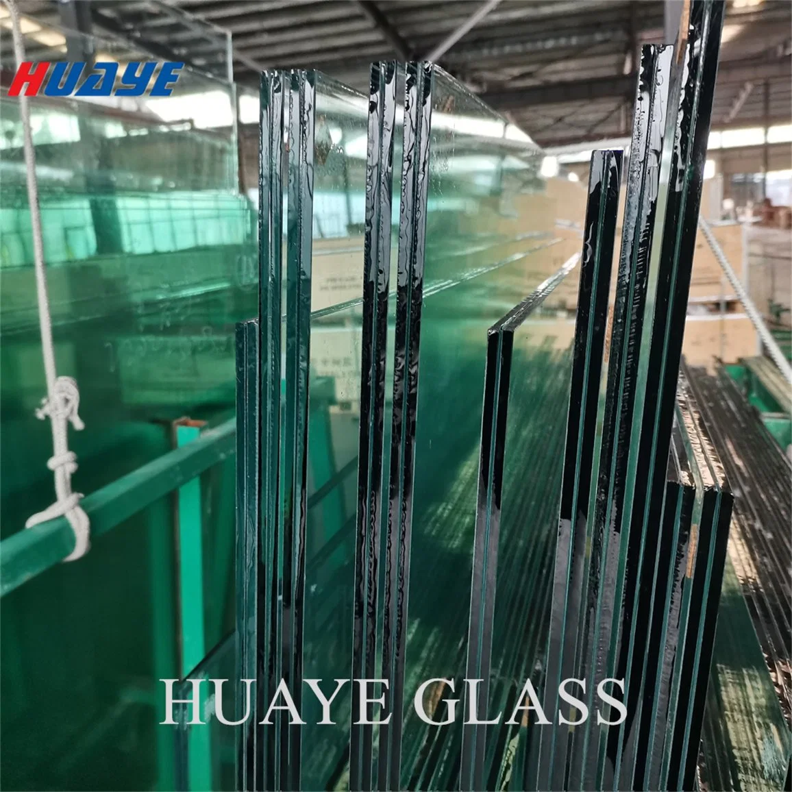 Flat Curved Design Customized Architectural Float Tempered Laminated Glass for Balustrade /Balcony/Fence