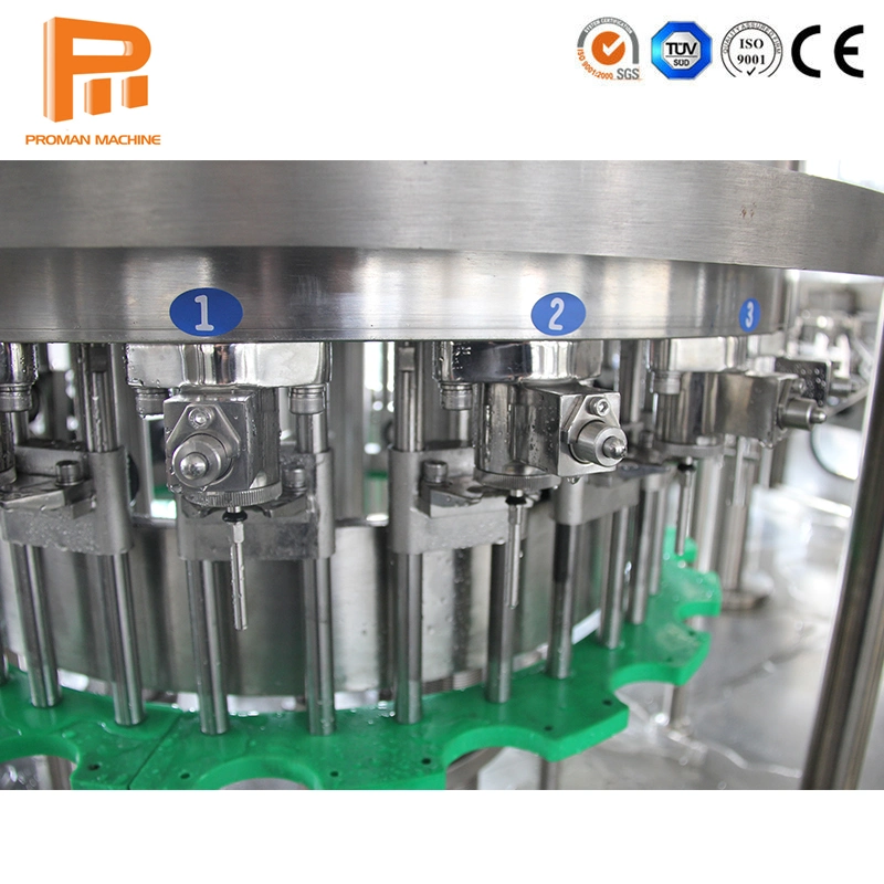 Plastic Bottle Gas Carbonated Beverage Drinking Pure Water Filling Bottling Plant Device