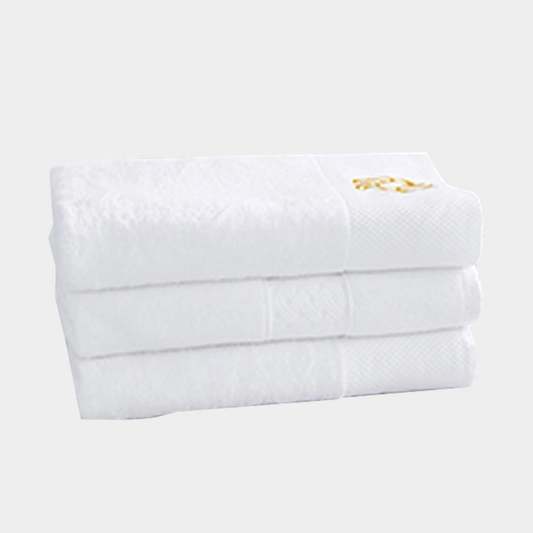 Cheap Price Cotton White Face Towel for Hotels