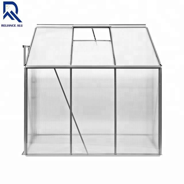 Prefab Aluminium Hobby Garden Indoor Polycarbonate Flower Mini Green House