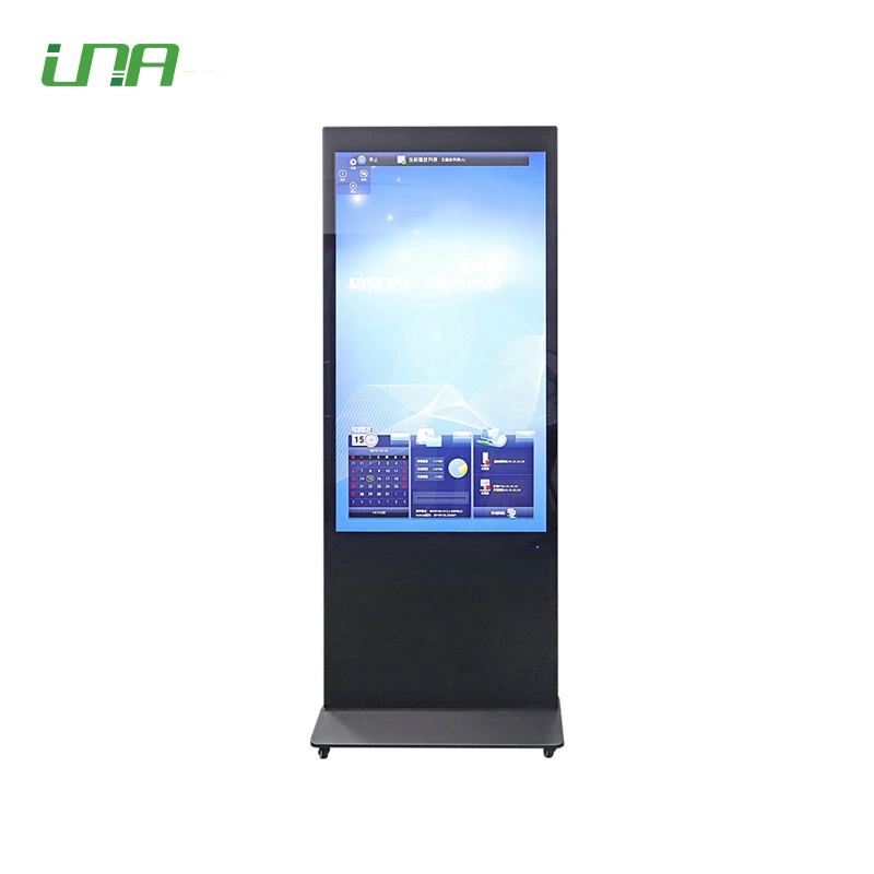 Healthcare Centre Remote Control Video Display Standing Base LCD Digital Screen